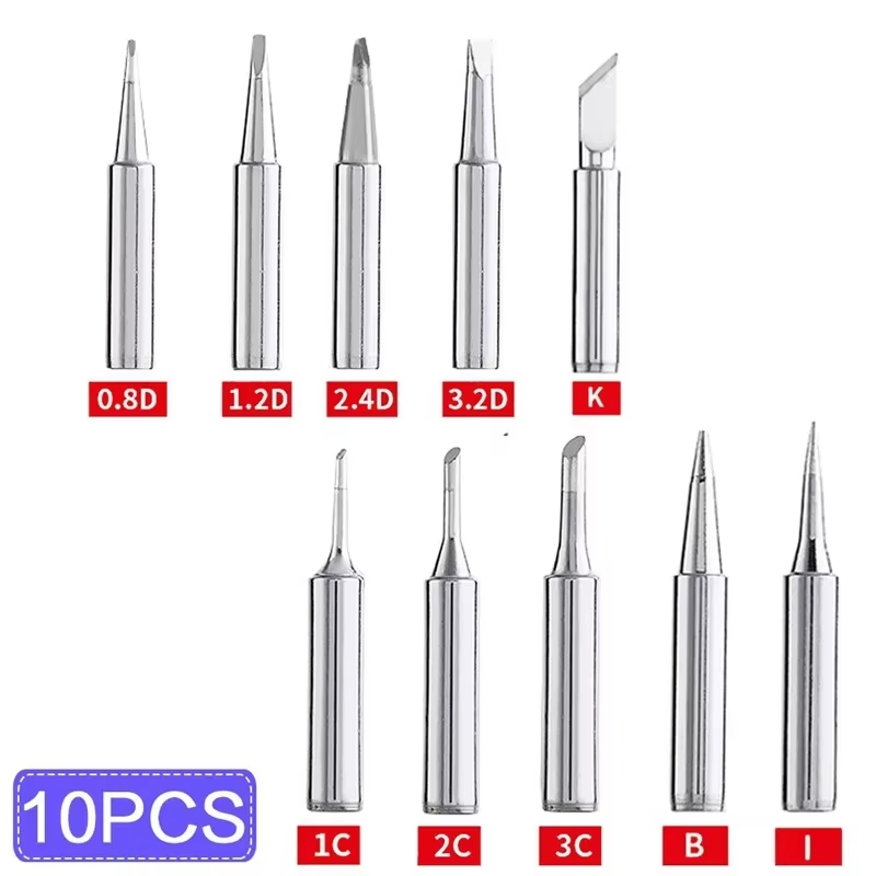 Useful Diy Electronics - 5Pcs/10Pcs 900M-T Soldering Iron Tips Pure