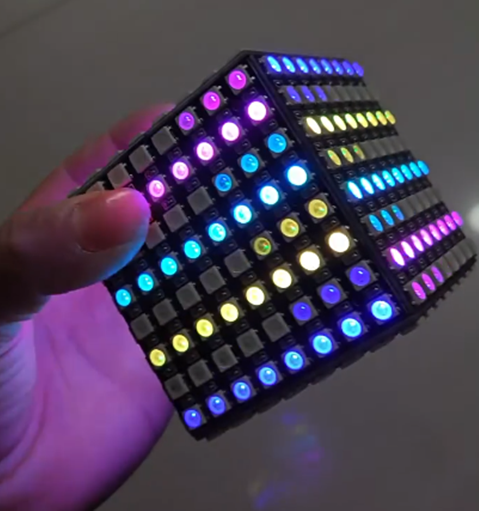 Diy Electronics News - WS2812B 8x8 64Bit RGB LED Matrix