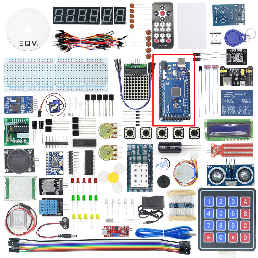 Arduino Uno Starter Kit - EQV MEGA 2560 Project The Most