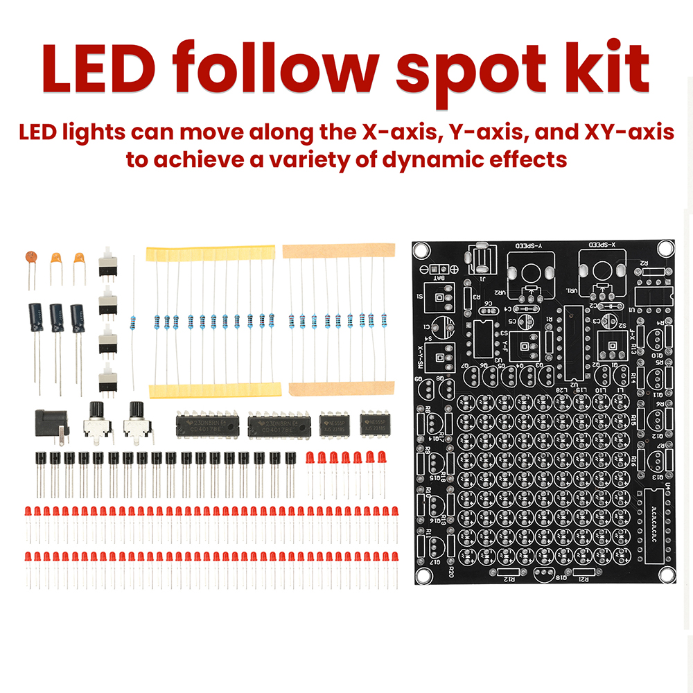 Diy Electronics For Adults - DIY LED Follow Spot Kit DC