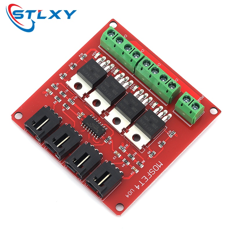 Diy Electronics Power Supply - 4-Channel IRF540 MOSFET Isolated Power Switch