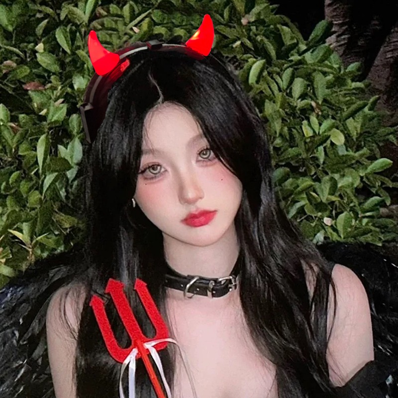 LED Devil Horns Headband Light – обзор и цена Diy Halloween Electronics