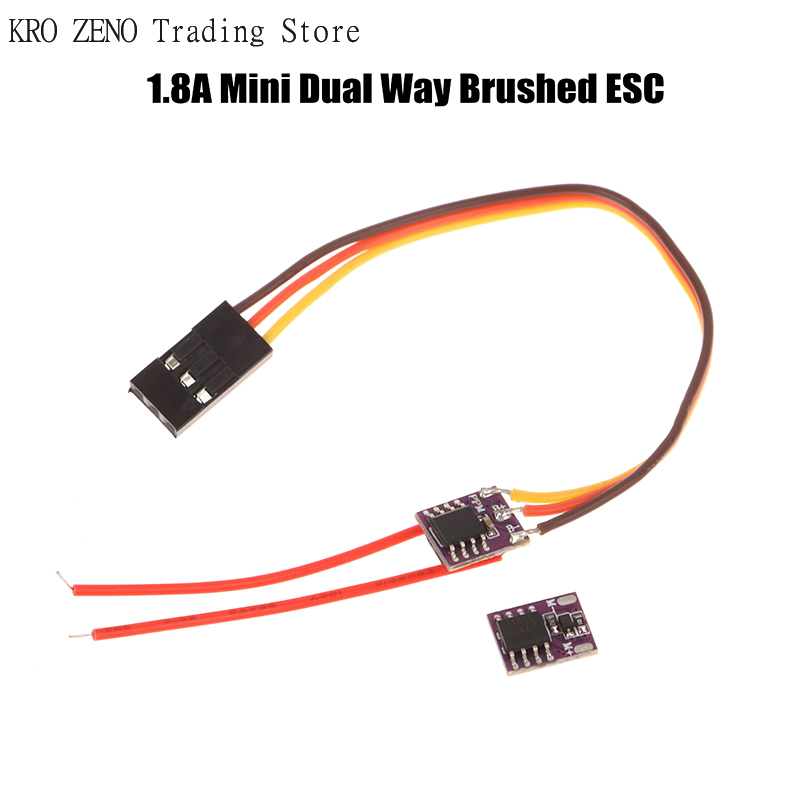 🔝1S 1.8A Dual Way Brushed ESC  – обзор и цена Diy Electronics Motor