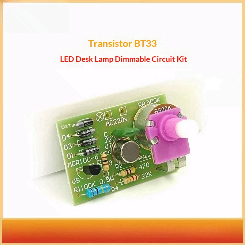Transistor BT33 desk lamp dimm – обзор и цена Diy Electronics Desk