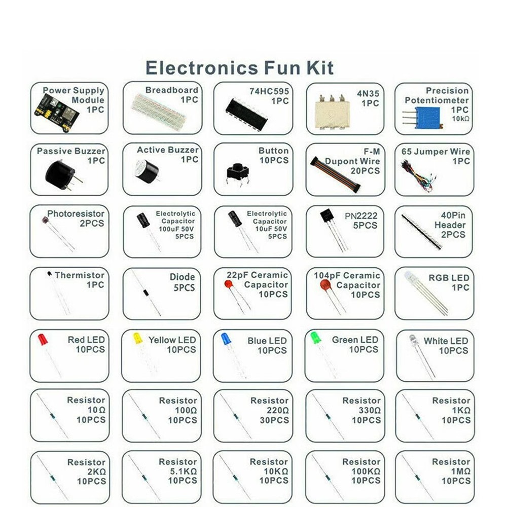 DIY Project Starter Kit For Ar – обзор и цена Arduino Uno Starter Kit