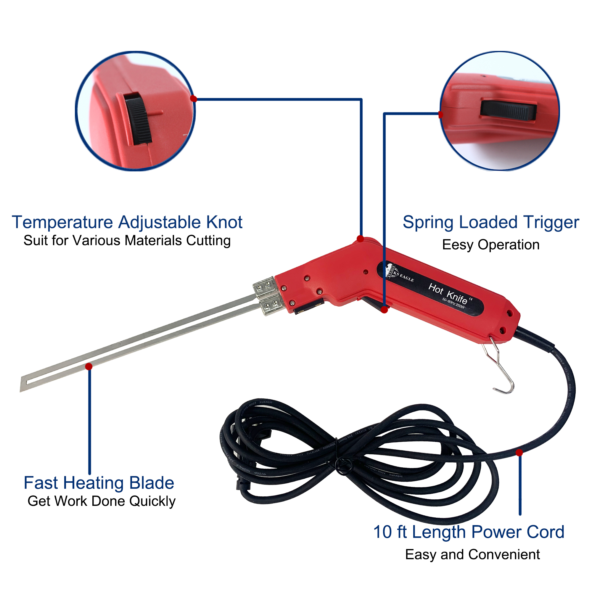 Electric Foam Cutter Kit Foam  – обзор и цена Wire Stripper Cutter