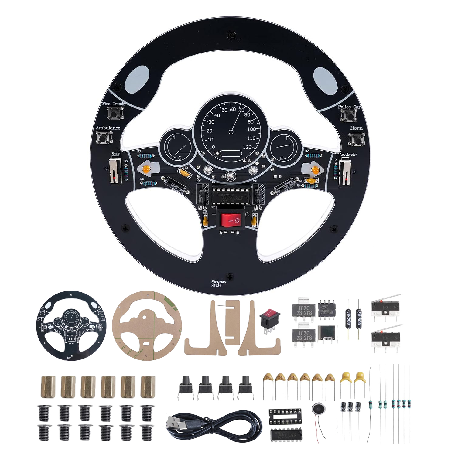 Car Steering Wheel DIY Solderi – обзор и цена Diy Electronics For Adults
