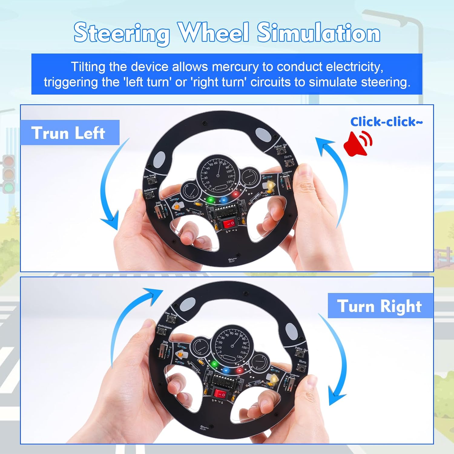 Car Steering Wheel DIY Solderi – обзор и цена Diy Electronics For Adults