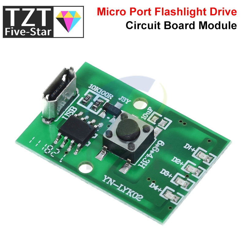 1/5PCS Flashlight Driver Board – обзор и цена Diy Electronics Desk