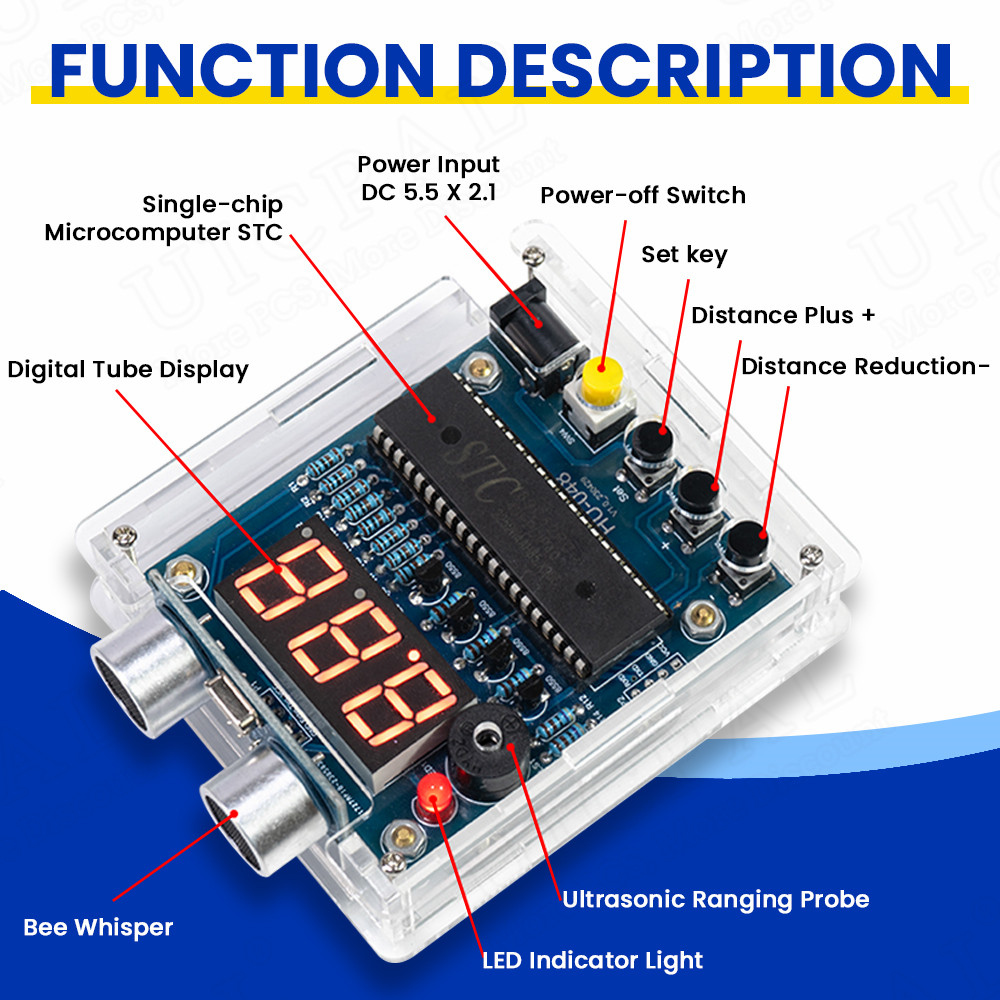 DIY Ultrasonic Ranging Electro – обзор и цена Diy Electronics For Adults