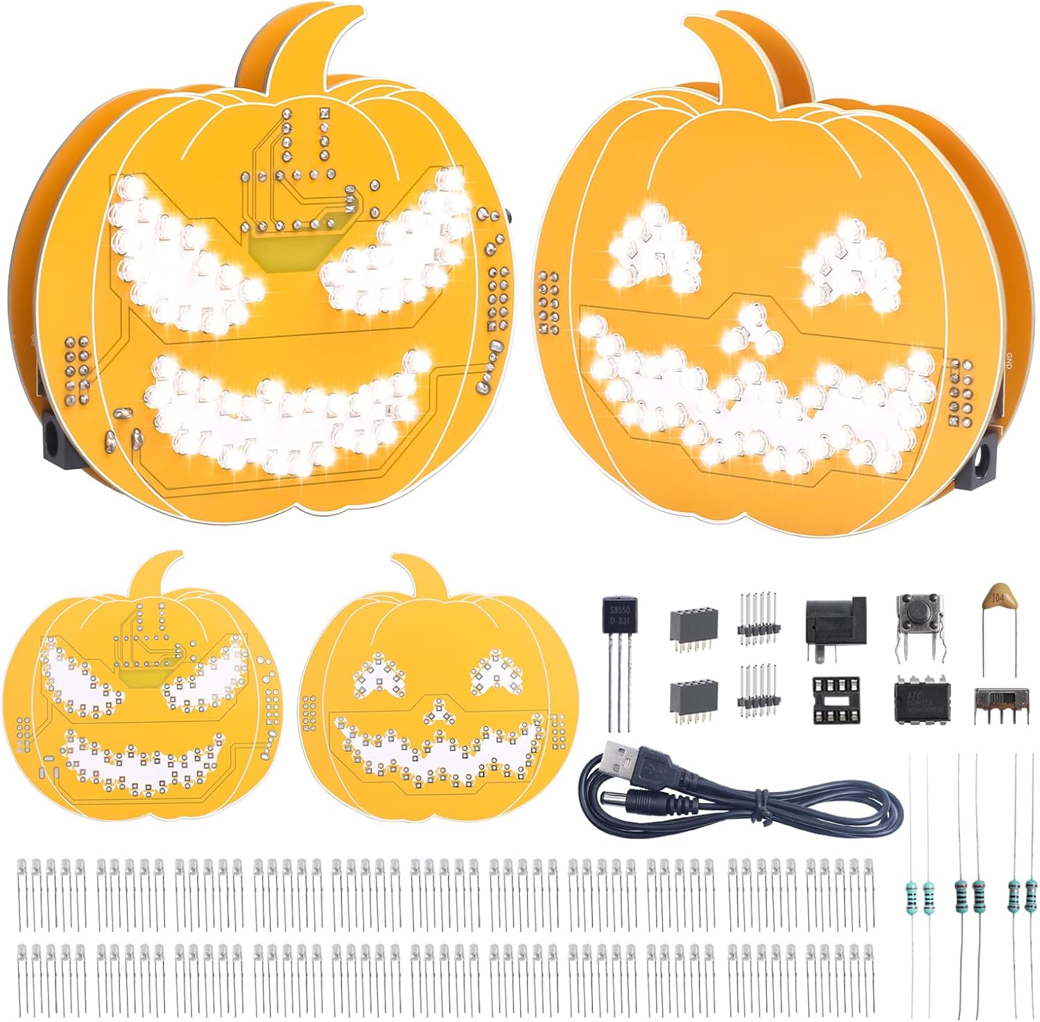 Halloween DIY Soldering Kit Pu – обзор и цена Diy Electronics Desk