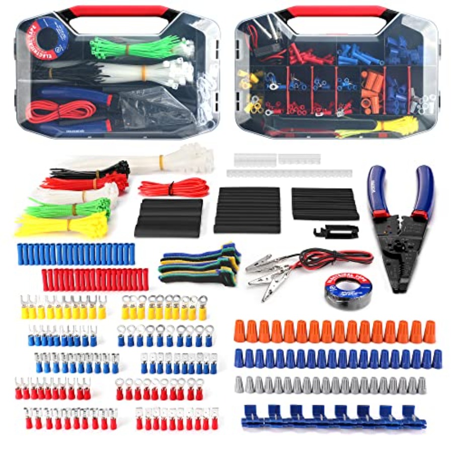 582-Piece Heat Shrink Wire Con – обзор и цена Wire Stripper Cutter