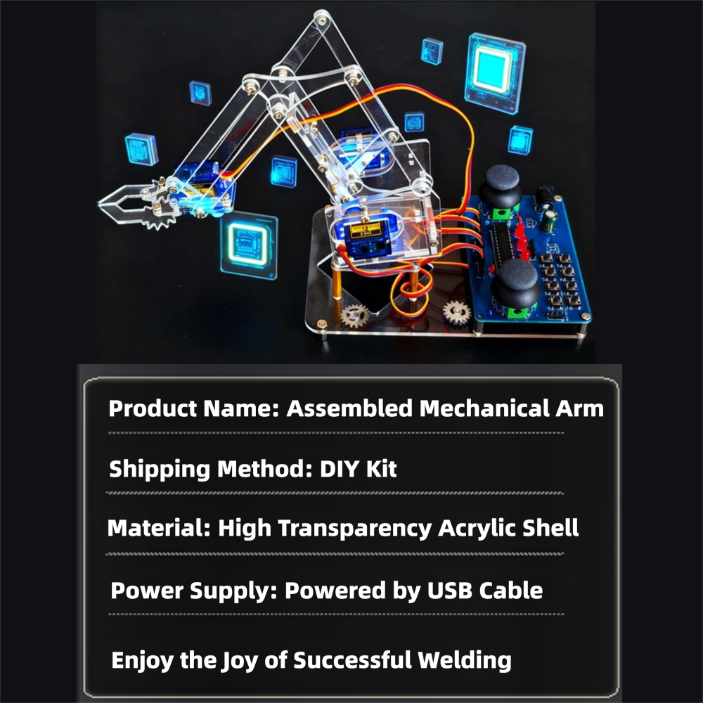 Complete DIY Robotic Arm Assem – обзор и цена Diy Electronics For Adults