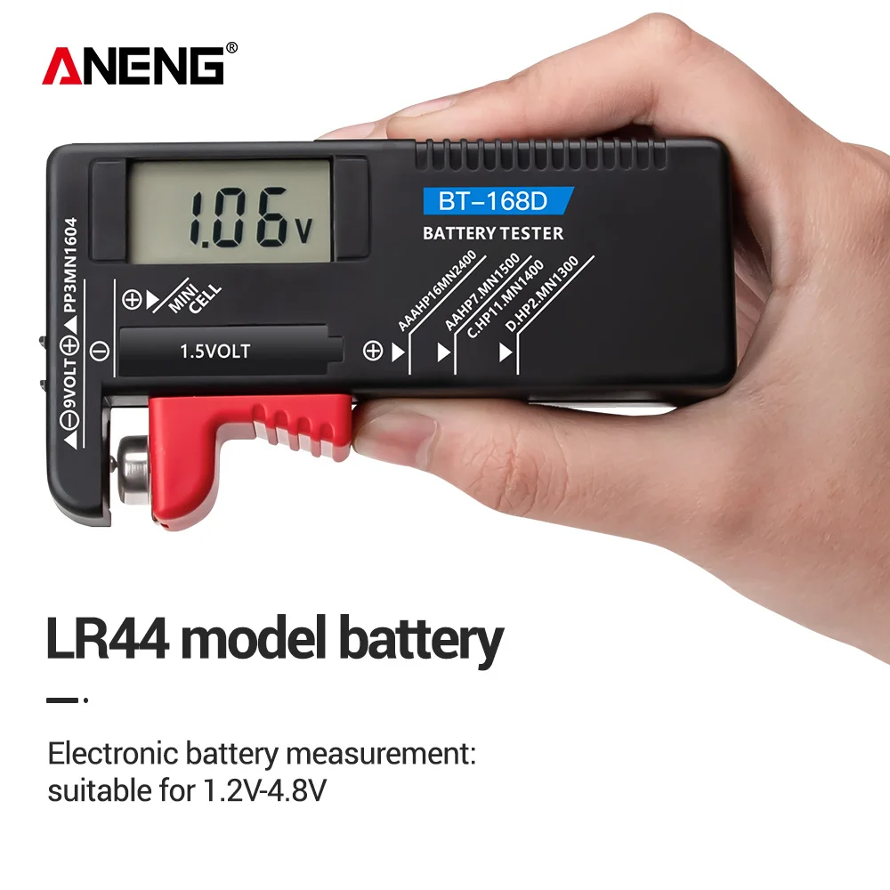 Digital Battery Tester ANENG B – обзор и цена Diy Electronics Test Equipment