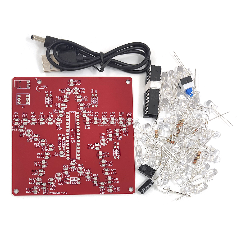 Colorful Dazzling LED Pentagra – обзор и цена Diy Electronics News