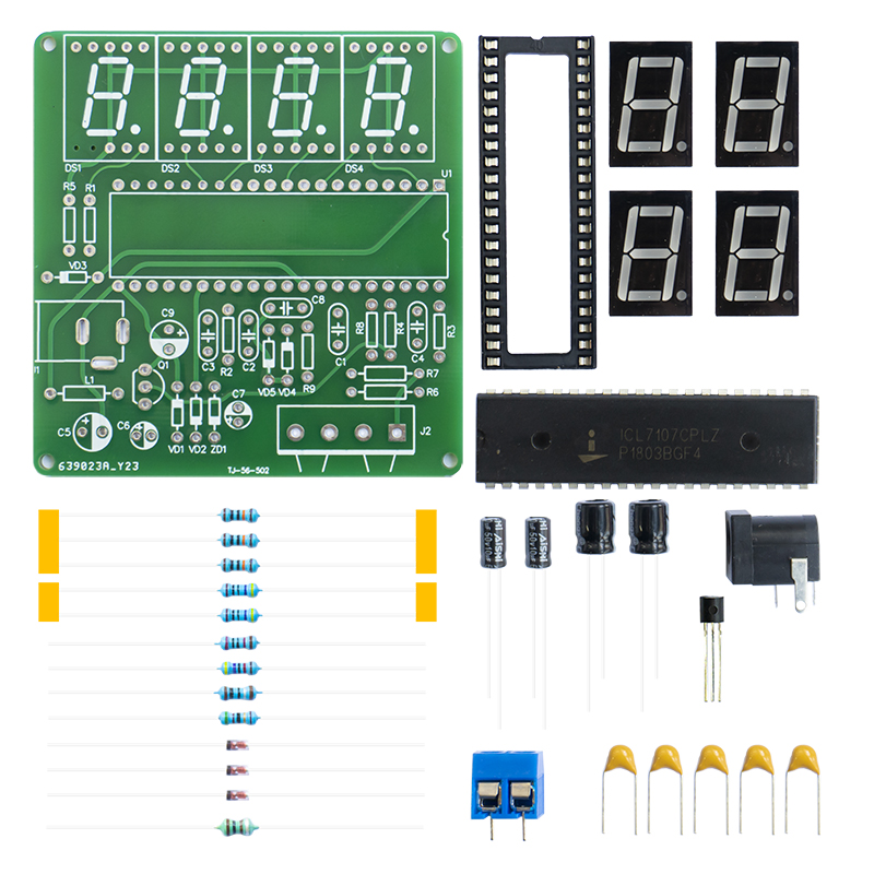 ICL7107 Digital Millimeter Low – обзор и цена Diy Electronics Test Equipment