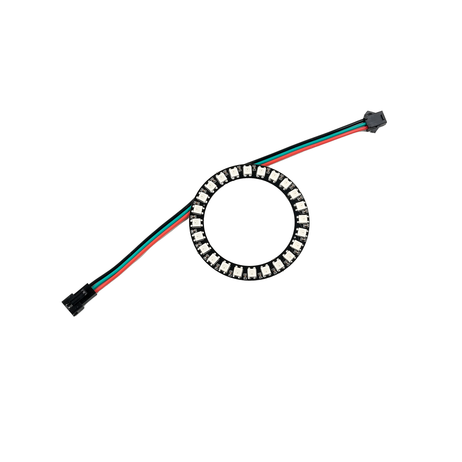 Smart WS2812B 24LED Ring Light – обзор и цена Diy Electronics Address