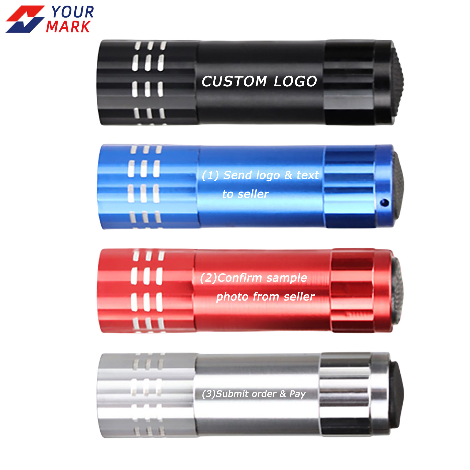 20pcs Customize Flashlight Log – обзор и цена Diy Halloween Electronics