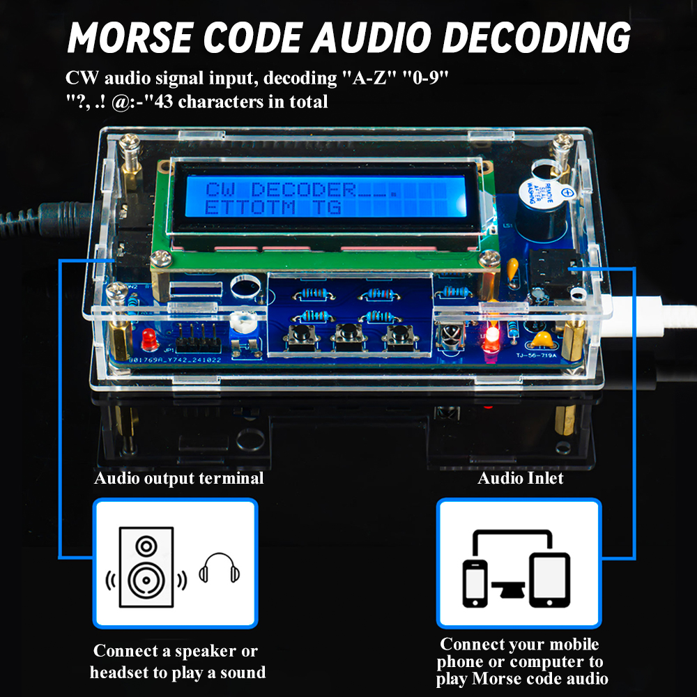 DIY Telegraph Decode with Digi – обзор и цена R/Diy Electronics