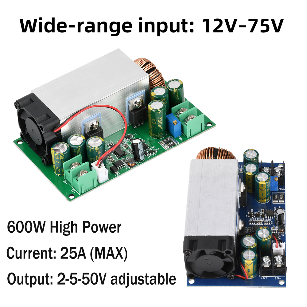 600W 25A Buck Converter DC-DC  – обзор и цена Diy Electronics Power Supply
