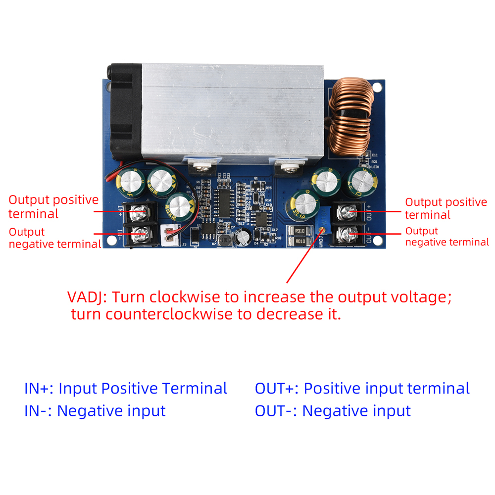 600W 25A Buck Converter DC-DC  – обзор и цена Diy Electronics Power Supply