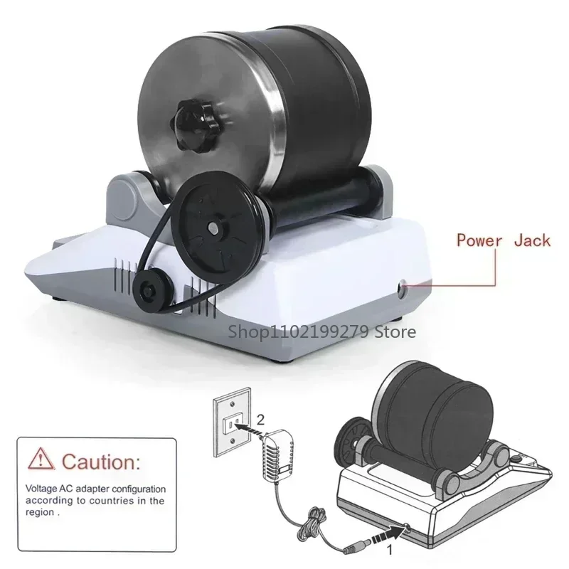 110/220V Rock Tumbler Kit DIY  – обзор и цена Diy Electronics Kids