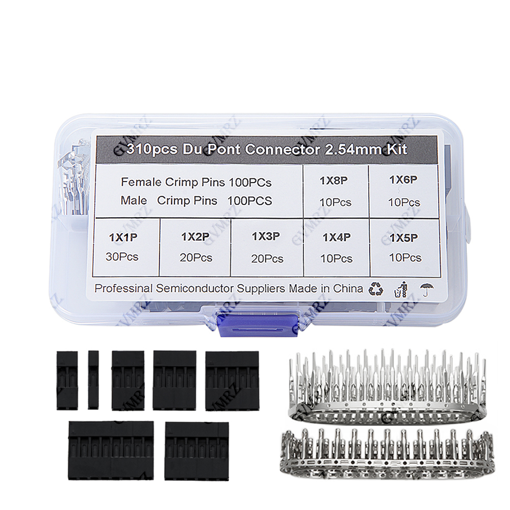 310PCS/BOX 2.54mm Male+Female  – обзор и цена Useful Diy Electronics