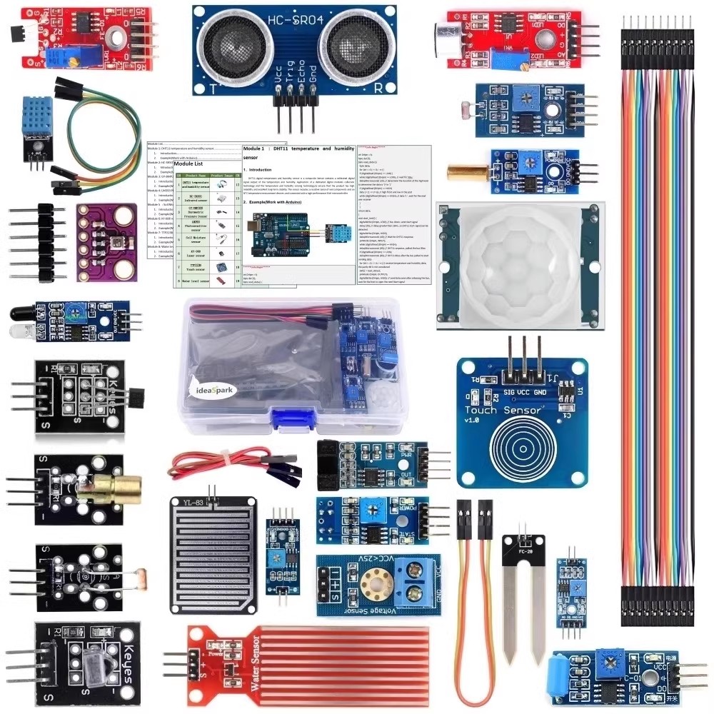22 in 1 Sensor Kit Module Kit  – обзор и цена Arduino Uno Starter Kit