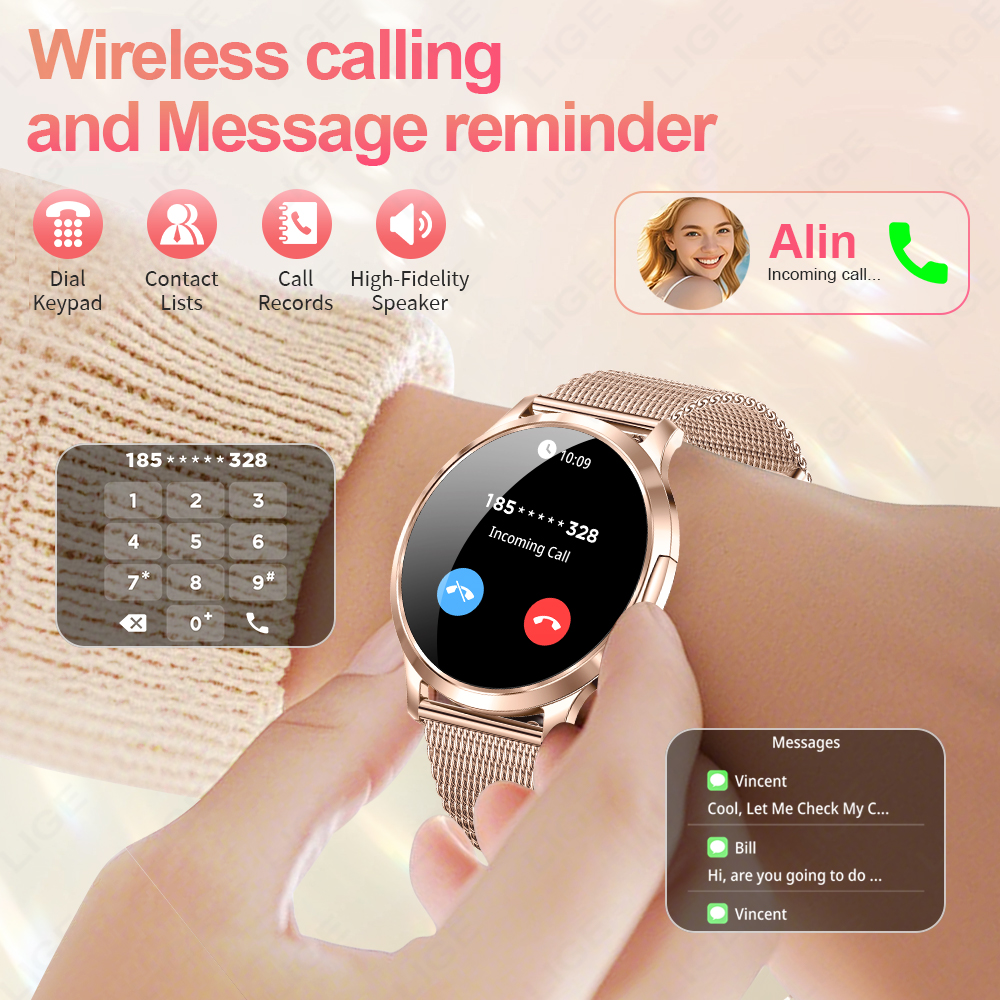 LIGE 2026 New Smart Watch Wome – обзор и цена Diy Electronics For Adults