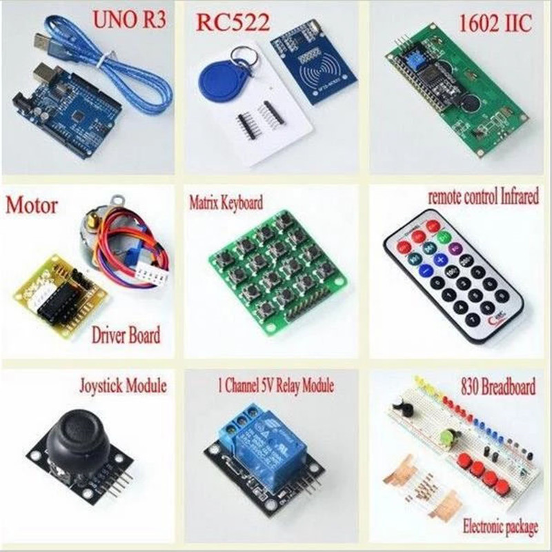 NEWEST RFID Starter Kit for Ar – обзор и цена Arduino Uno Starter Kit