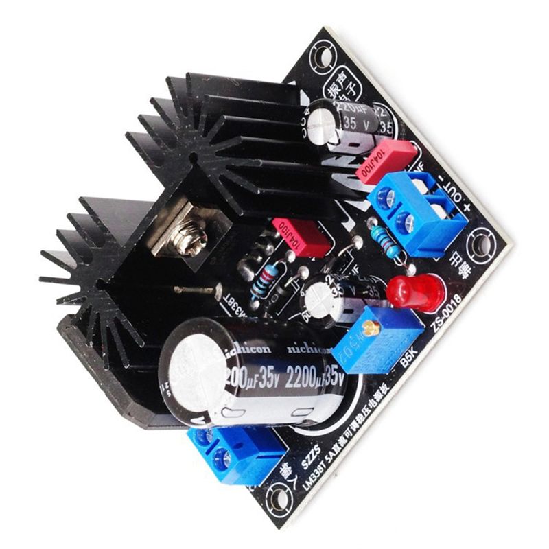 LM338 5A Output Adjustable Lin – обзор и цена Diy Electronics Power Supply