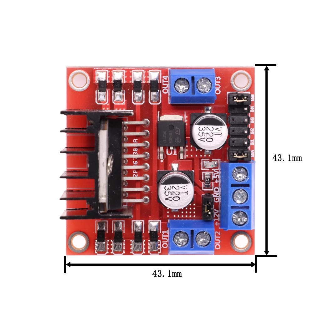 1~100Pcs L298N DC Stepper Moto – обзор и цена Diy Electronics Motor