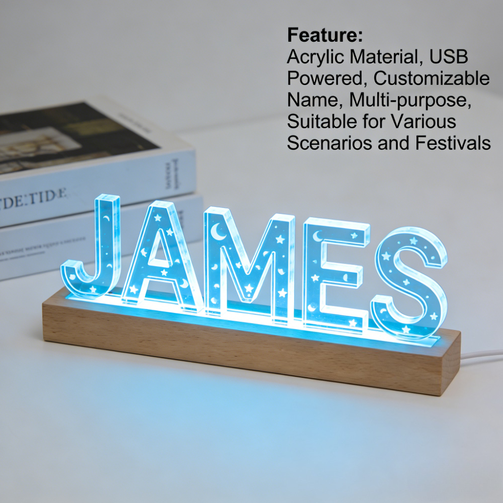 Personalized Custom Name Acryl – обзор и цена Diy Halloween Electronics
