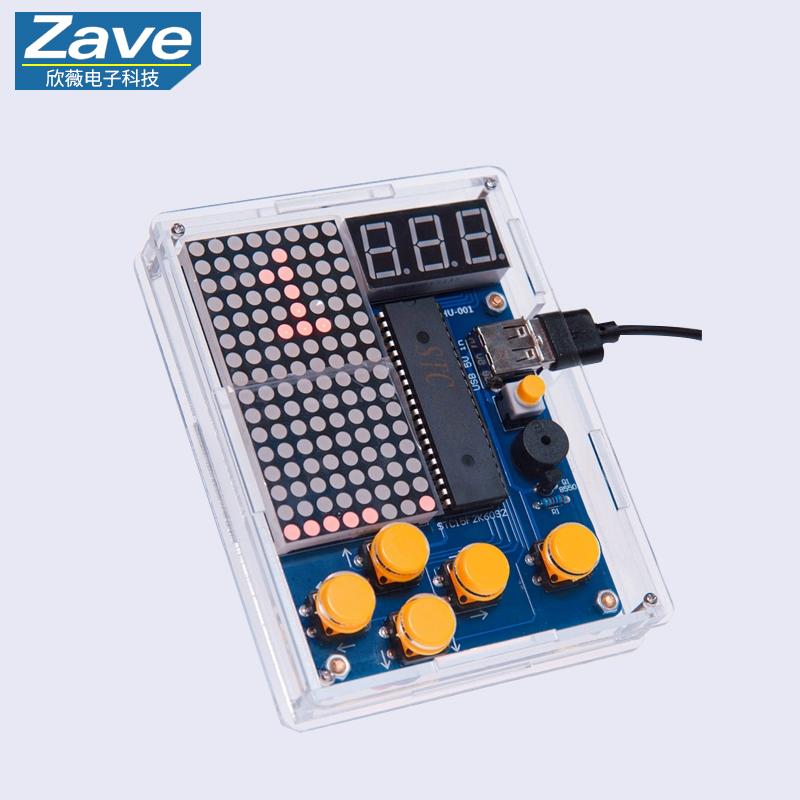 Pixel Game Console Making Kit: – обзор и цена Diy Electronics For Adults