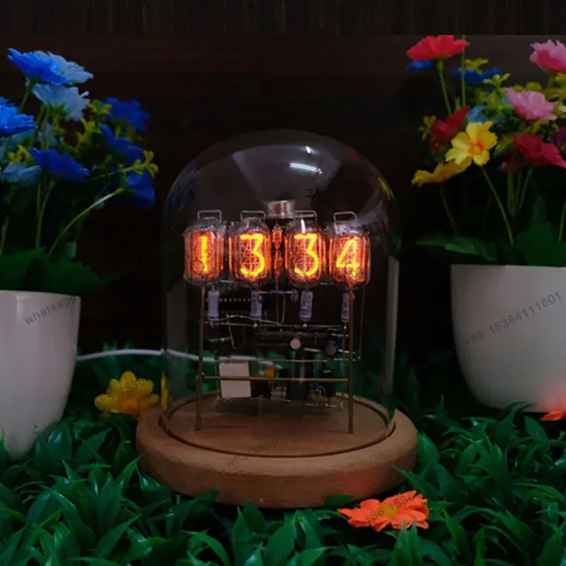 IN12 Nixie Clock Glow Tube For – обзор и цена Diy Electronics Desk