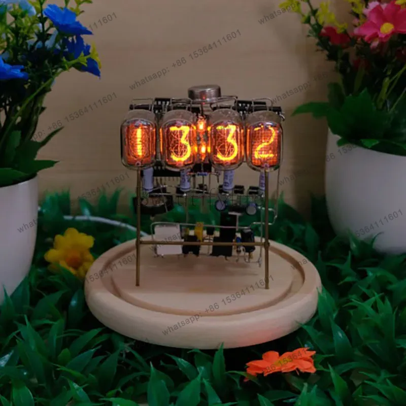 IN12 Nixie Clock Glow Tube For – обзор и цена Diy Electronics Desk