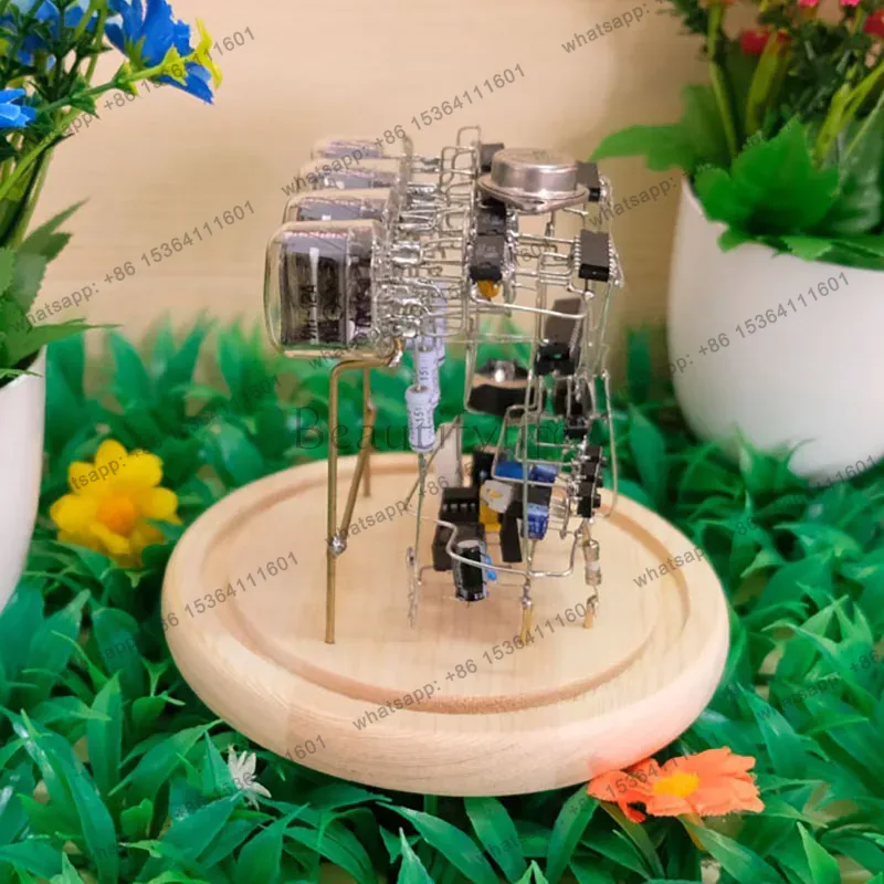IN12 Nixie Clock Glow Tube For – обзор и цена Diy Electronics Desk