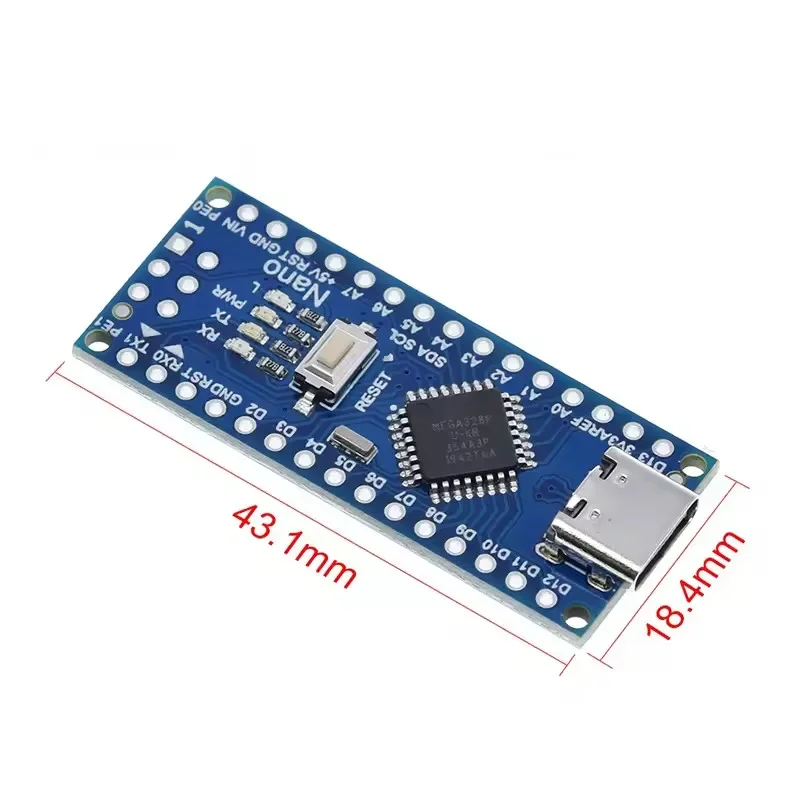 1 - 10PCS Type-C USB Nano 3.0  – обзор и цена Arduino Uno Starter Kit