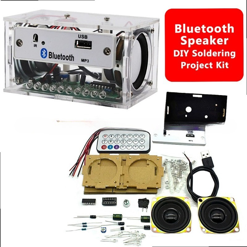 DIY Bluetooth Speaker Electron – обзор и цена Diy Electronics Rack