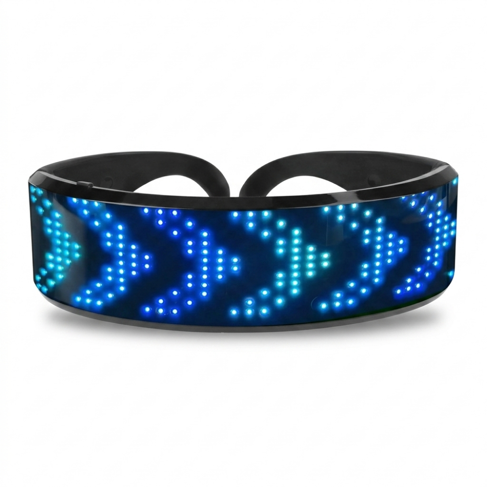 Bluetooth LED Luminous Glasses – обзор и цена Diy Halloween Electronics
