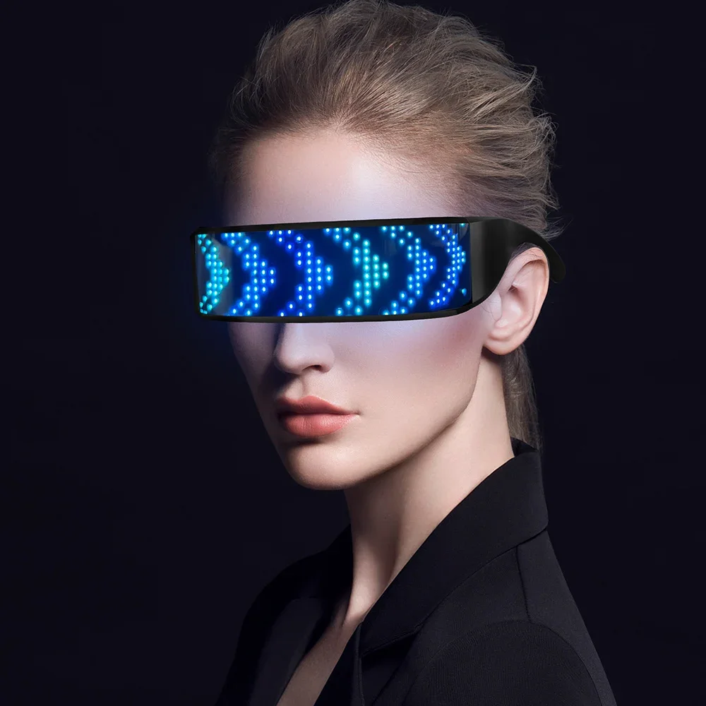 Bluetooth LED Luminous Glasses – обзор и цена Diy Halloween Electronics