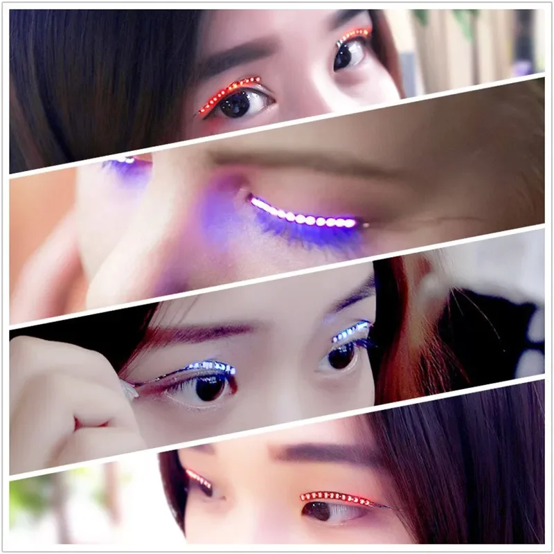 1 Pair LED False Eyelashes,Mak – обзор и цена Diy Halloween Electronics