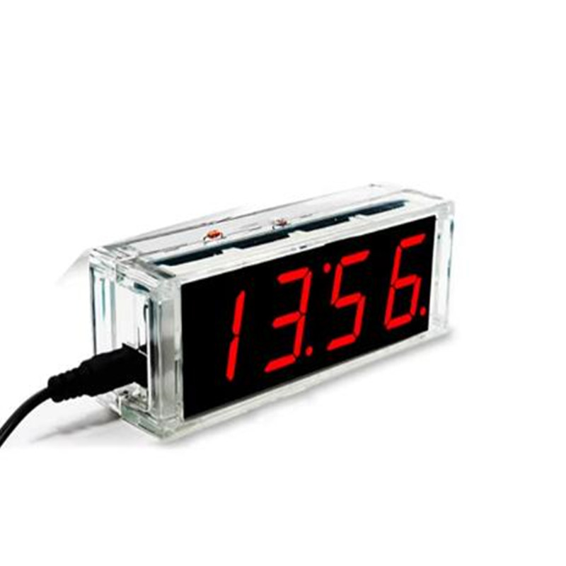 DIY Digital Clock Kit Display  – обзор и цена Diy Electronics For Adults