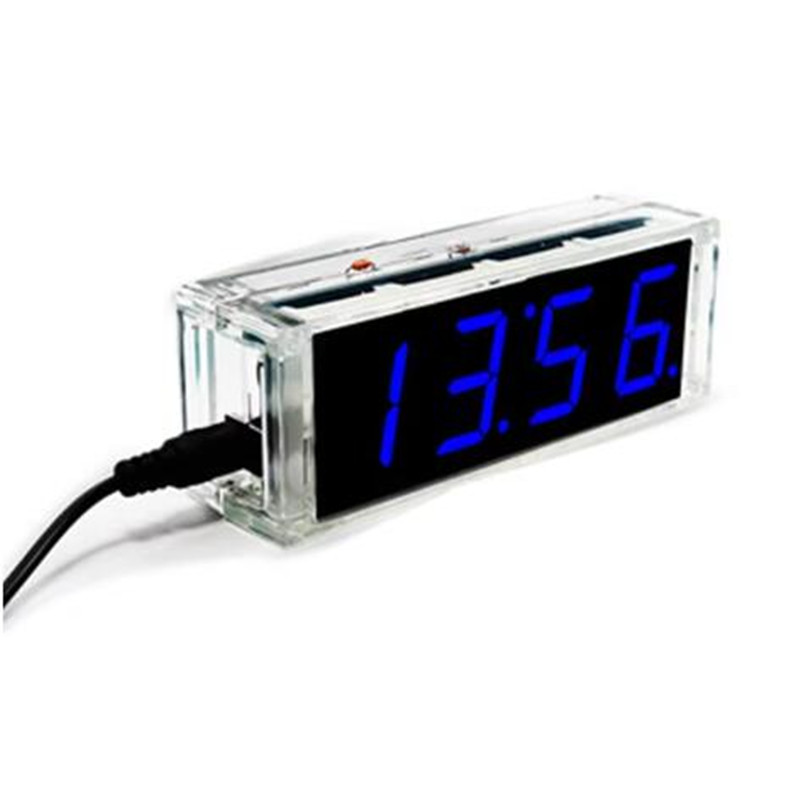 DIY Digital Clock Kit Display  – обзор и цена Diy Electronics For Adults