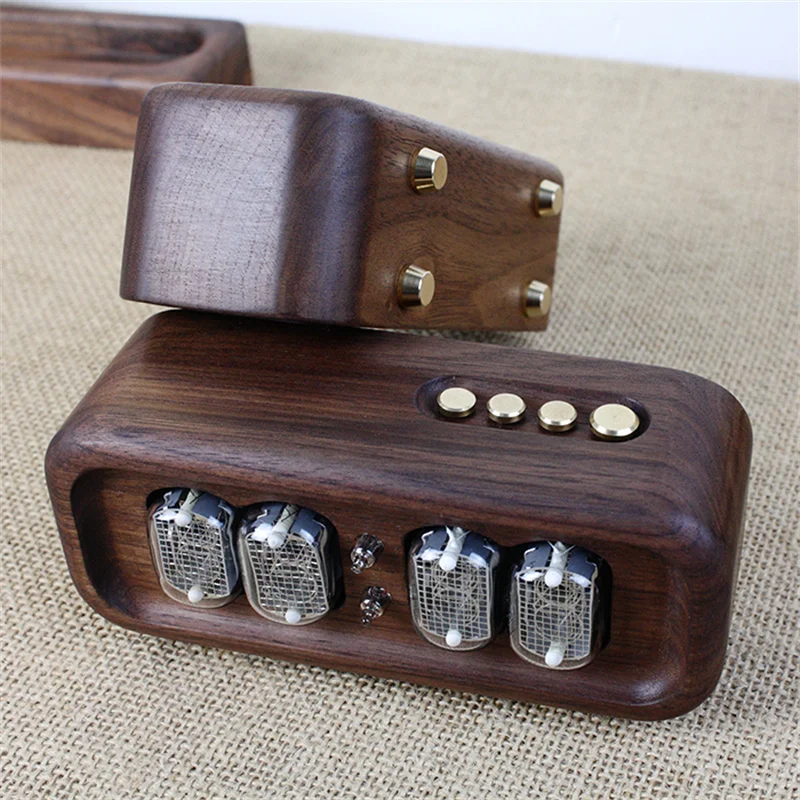 Black Walnut Solid Wood Glow D – обзор и цена Diy Electronics Desk