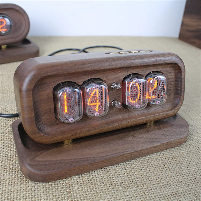 Black Walnut Solid Wood Glow D – обзор и цена Diy Electronics Desk