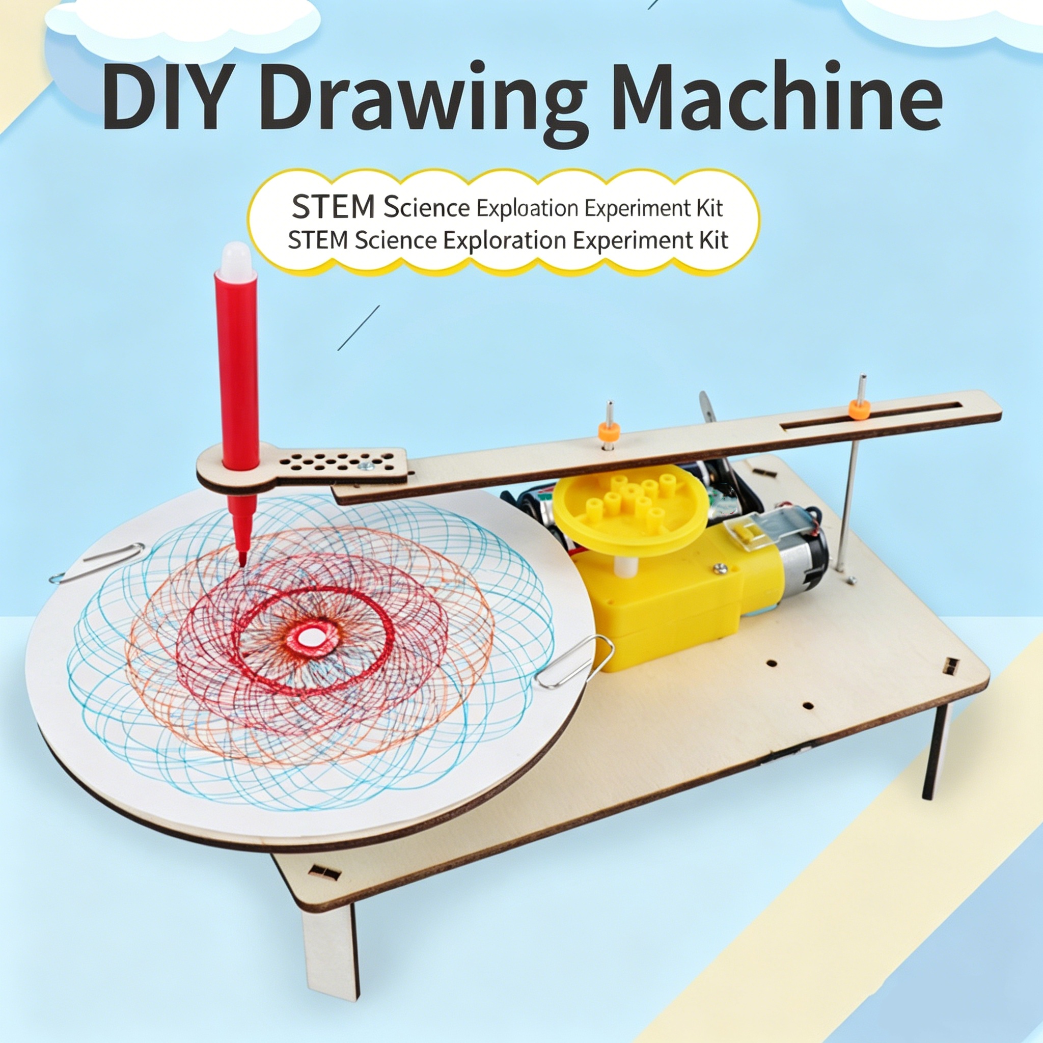 DIY Wooden Electric Plotter Dr – обзор и цена Diy Electronics For Adults