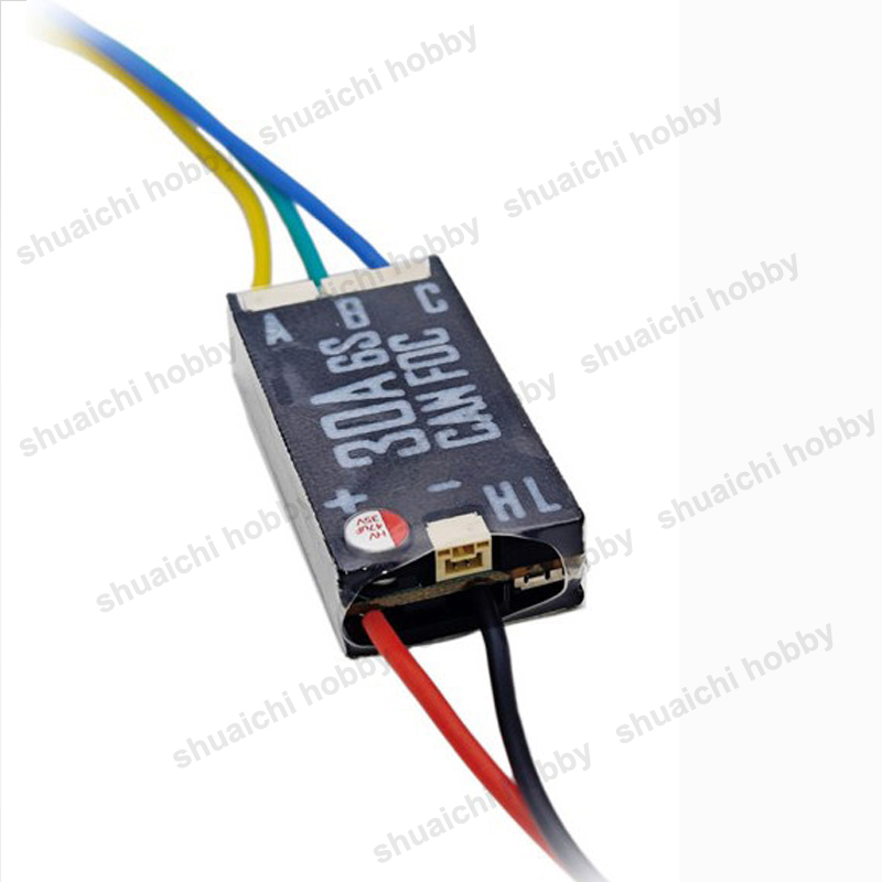 1PCS 30A 6S CAN FOC ESC w XT30 – обзор и цена Diy Electronics Motor