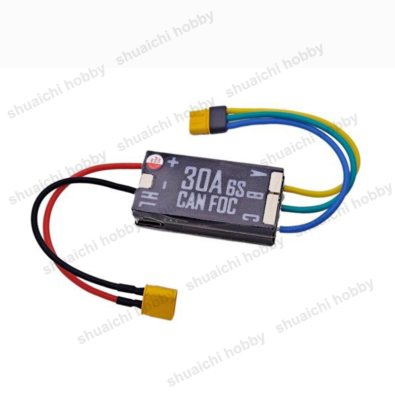 1PCS 30A 6S CAN FOC ESC w XT30 – обзор и цена Diy Electronics Motor