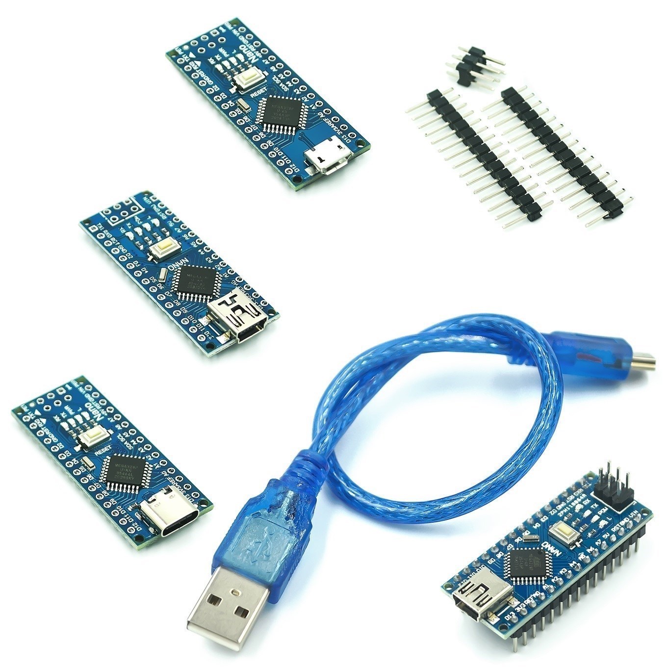 For nano Mini / Type-C / Micro – обзор и цена Arduino Uno Starter Kit